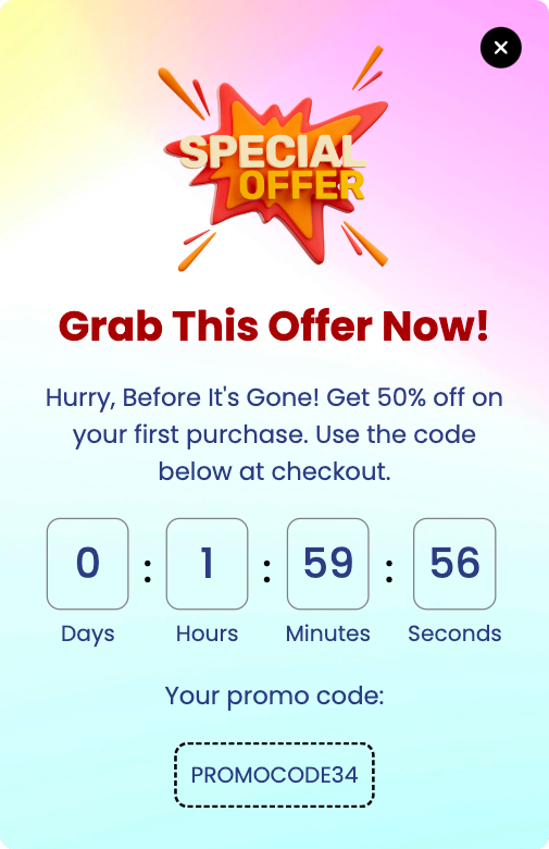 Special Offer with Countdown
